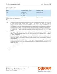 KW DMLQ31.SG-7KF5LF-EBXD46EBZB46-1-S-SK Datasheet Page 2