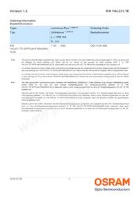 KW H4L531.TE-5R-EBXD46EBZB46-4LZL-AL Datasheet Pagina 2