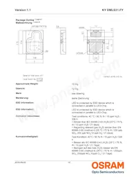 KY DMLS31.FY-7KF7L-5F-1 데이터 시트 페이지 12