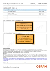 LA G6SP-DAEB-24-1-Z Datasheet Page 14