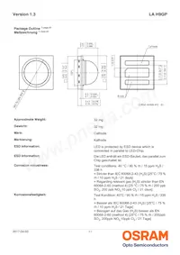 LA H9GP-JYKY-24-1-Z Datasheet Pagina 11