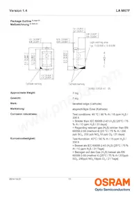 LA M67F-V1AB-24-Z數據表 頁面 11