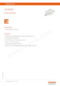 LB W5SM-FZHX-35-0-350-R18-Z Datasheet Copertura