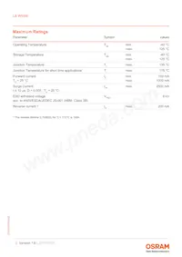 LB W5SM-FZHX-35-0-350-R18-Z Datasheet Page 3