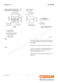 LB W5SM-GXGY-35-0-350-R18-Z Datasheet Page 12