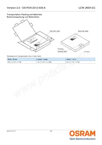 LCW JNSH.EC-BRBT-5YC8-1-20-R18 Datasheet Page 20