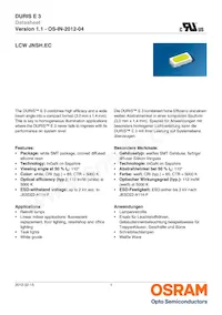 LCW JNSH.EC-BSBU-5H7I-1 Datasheet Copertura