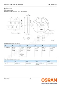 LCW JNSH.EC-BSBU-5H7I-1 Datasheet Page 20