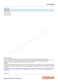 LCW W5SM-JXKX-4J8K-Z Datasheet Page 21