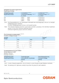 LCY G6SP-CBDB-5E-1-140-R18-Z Datasheet Pagina 6