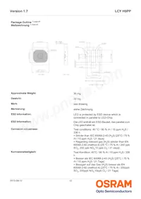 LCY H9PP-7J6K-5F5G-1-350-R18-Z Datasheet Page 12