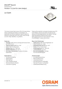 LD CQAR-AR-3-L1L2-700-R18-XX Datasheet Copertura