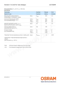 LD CQAR-AR-3-L1L2-700-R18-XX Datasheet Pagina 4