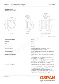 LD CQAR-AR-3-L1L2-700-R18-XX Datasheet Page 11