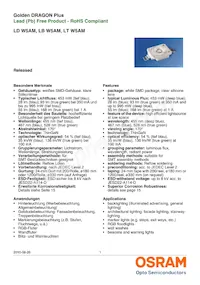 LD W5AM-3T4U-35 Datasheet Cover