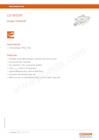 LD W5SM-4S4T-35-0-350-R18-Z Datasheet Copertura