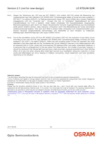 LE RTDUW S2W Datasheet Page 22