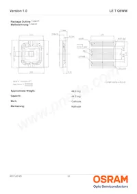 LE T Q8WM-KXKZ-24 Datasheet Page 12