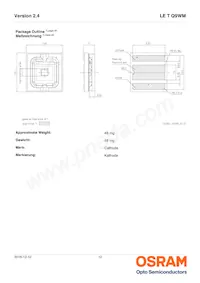 LE T Q9WM-JZKX-23-0-350-R18-Z-PR Datasheet Page 12