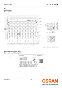 LE UW D1W5 01-5Q8Q-IM-T10-XX Datasheet Pagina 13