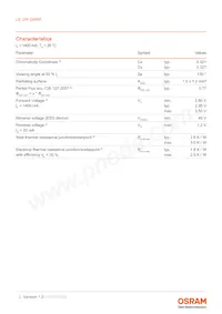 LE UW Q8WP-NBPB-BQ-0-A40-R18-Z Datasheet Page 3