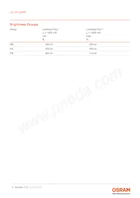 LE UW Q8WP-NBPB-BQ-0-A40-R18-Z Datasheet Page 4