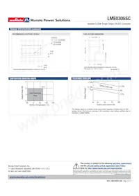 LME0305SC 데이터 시트 페이지 3