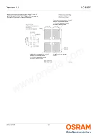 LO E67F-BADA-24-1-Z Datasheet Page 12
