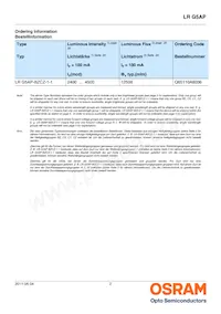 LR G5AP-BZCZ-1-1-100-R18-Z Datasheet Pagina 2