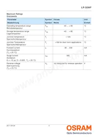 LR G5AP-BZCZ-1-1-100-R18-Z Datasheet Page 3