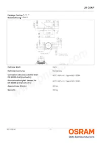 LR G5AP-BZCZ-1-1-100-R18-Z Datasheet Page 11