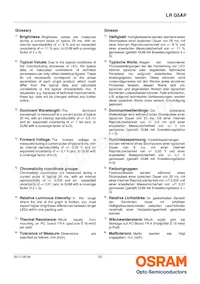 LR G5AP-BZCZ-1-1-100-R18-Z Datasheet Page 20