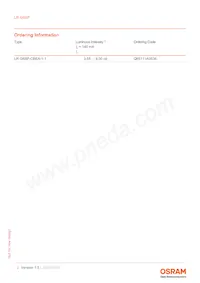 LR G6SP-CBEA-1-1-Z Datasheet Page 2