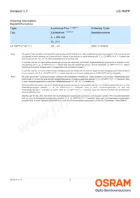 LS H9PP-HYJY-1-1-350-R18-Z Datasheet Page 2