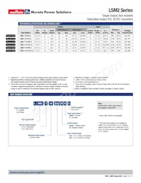 LSM2-T/16-D12N-C Datasheet Pagina 2