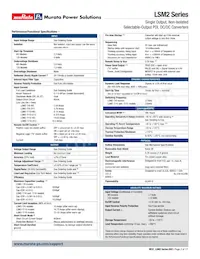 LSM2-T/16-D12N-C Datasheet Page 3