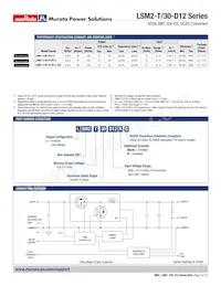 LSM2-T/30-D12R-C Datasheet Pagina 2