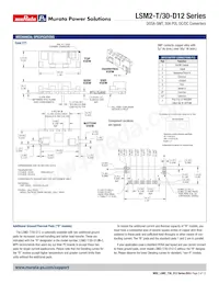 LSM2-T/30-D12R-C Datasheet Pagina 3