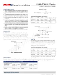 LSM2-T/30-D12R-C Datasheet Pagina 6