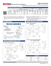 LSN-T/10-D12N-C Datasheet Pagina 2