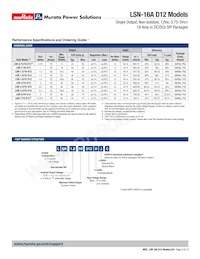 LSN-T/16-D12-C Datasheet Page 2