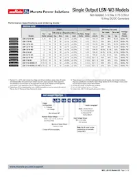 LSN-T/16-W3-C Datasheet Pagina 2