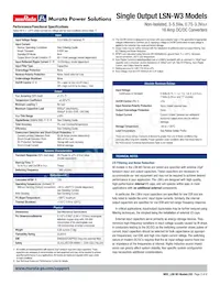 LSN-T/16-W3-C Datasheet Pagina 3