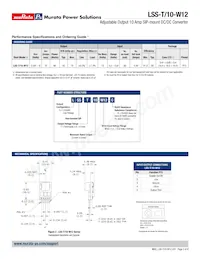 LSS-T/10-W12-C Datasheet Page 2
