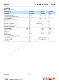 LT W5SM-JXKX-36-0-350-R18-Z Datasheet Page 4