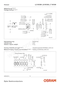 LT W5SM-JXKX-36-0-350-R18-Z Datasheet Page 14