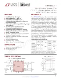 LTM4650AIY-1 Datasheet Copertura