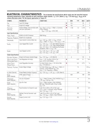 LTM4650MPY Datasheet Pagina 3