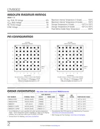 LTM8002HY Datasheet Page 2