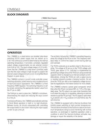 LTM8063IY#PBF Datasheet Pagina 12